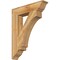 Ekena Millwork Imperial Traditional Rough Sawn Bracket, Western Red Cedar, 6"W x 30"D x 38"H BKT06X30X38IMP01RWR - alternate 1